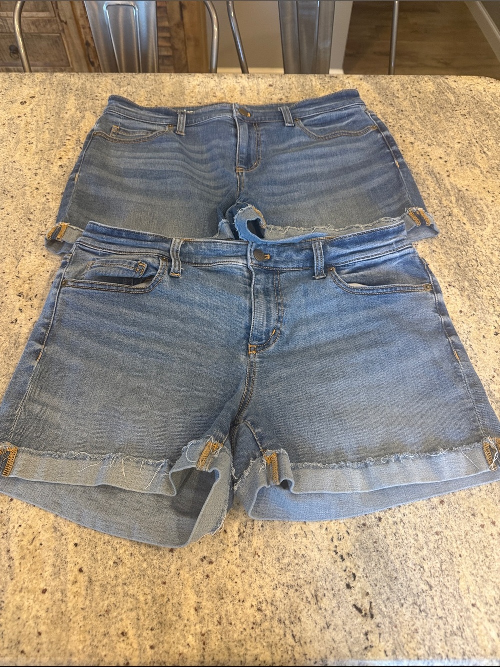 Vineyard Vines Denim Women’s Shorts. Size 10, Like new. Bundle of 2.
